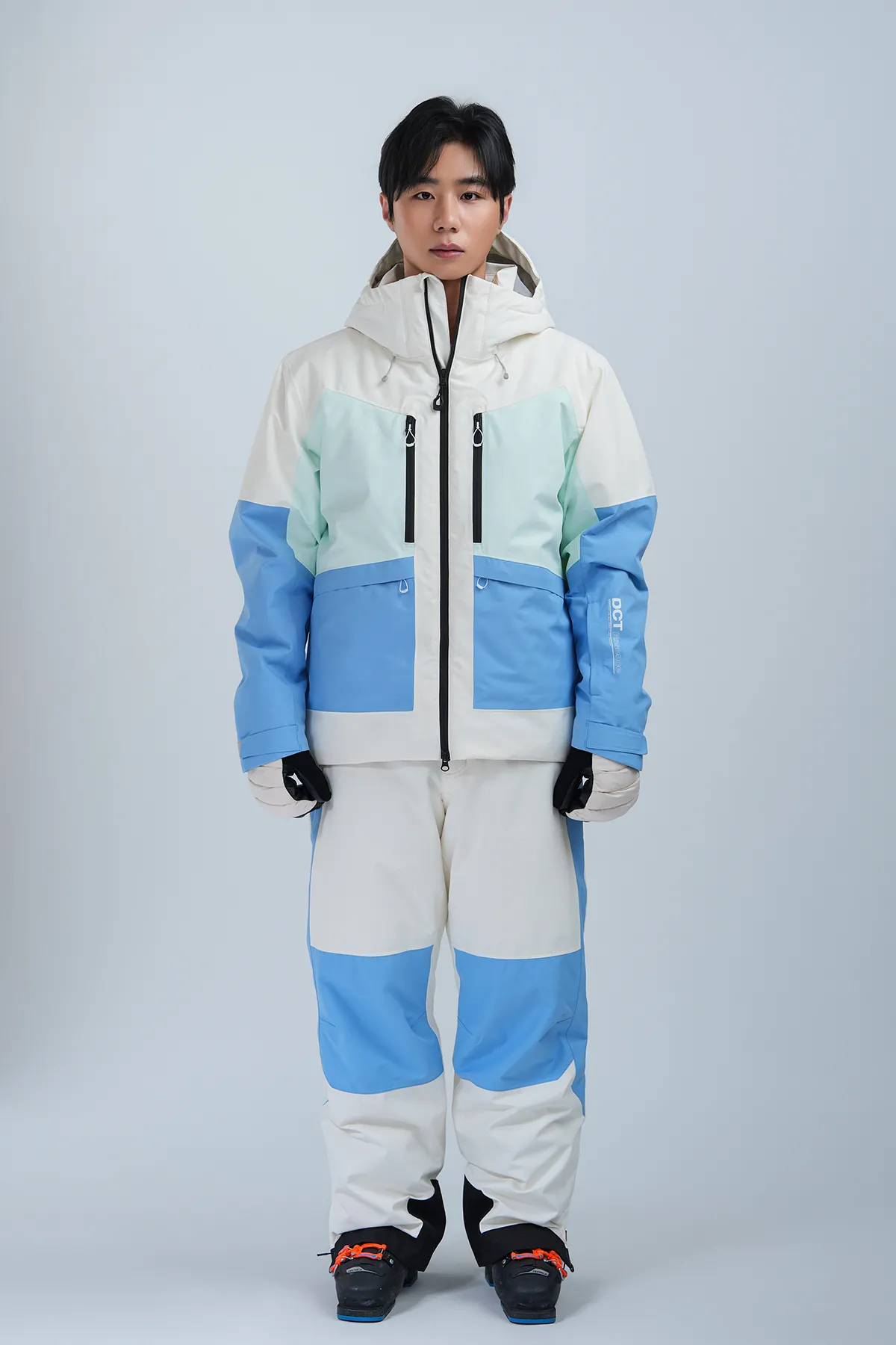 26FW 인스테이 스키복 스카이블루
